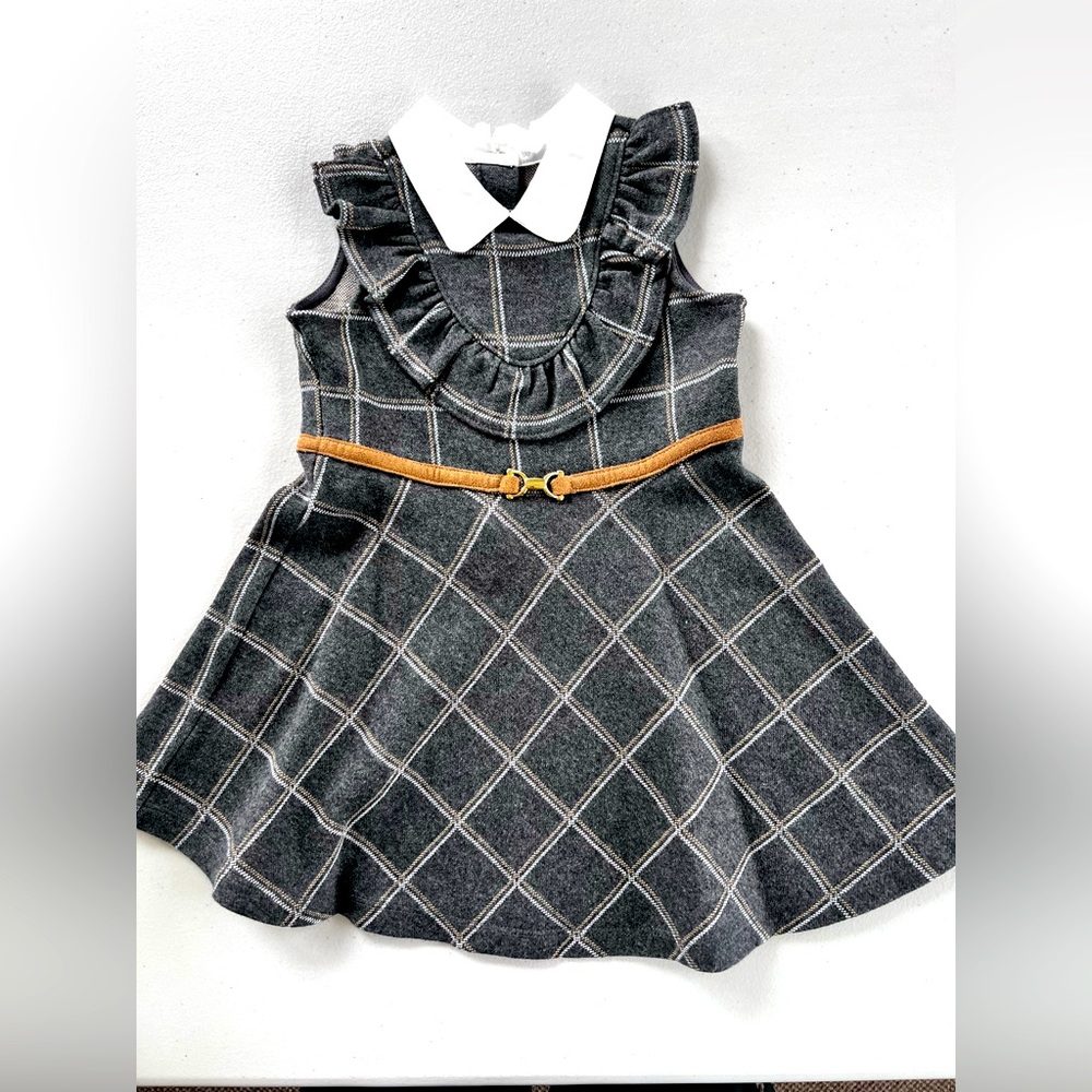 Janie & Jack sleeveless Houndstooth Dress size 2T